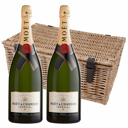 Magnum of Moet & Chandon Brut Imperial 1.5L Duo Magnum Hamper (2x150cl)